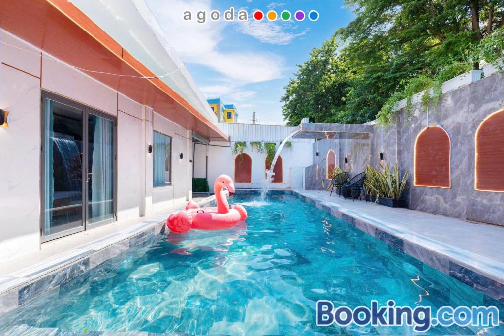 Villages hồ bơi XANH Khu Biệt Thự Á châu