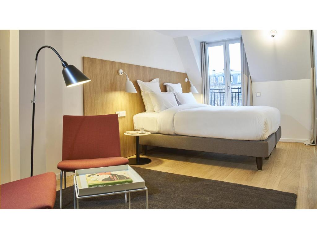 Двухместный (Представительский двухместный номер с 1 кроватью), 9Hotel Republique