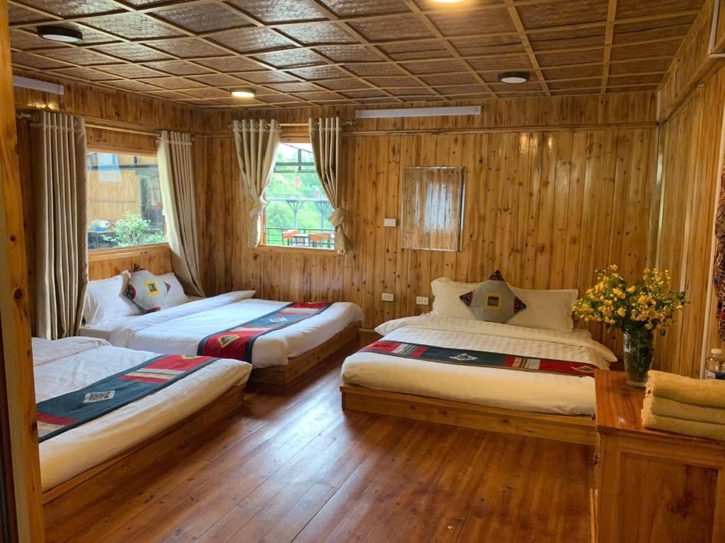 H'Mong Cat Cat Homestay Room Type - Superior Triple