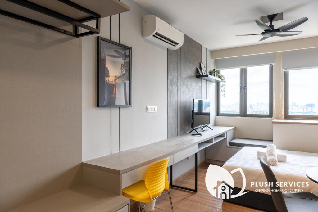 Riveria City at KL Sentral by Plush Room Type - Deluxe Queen Studio 