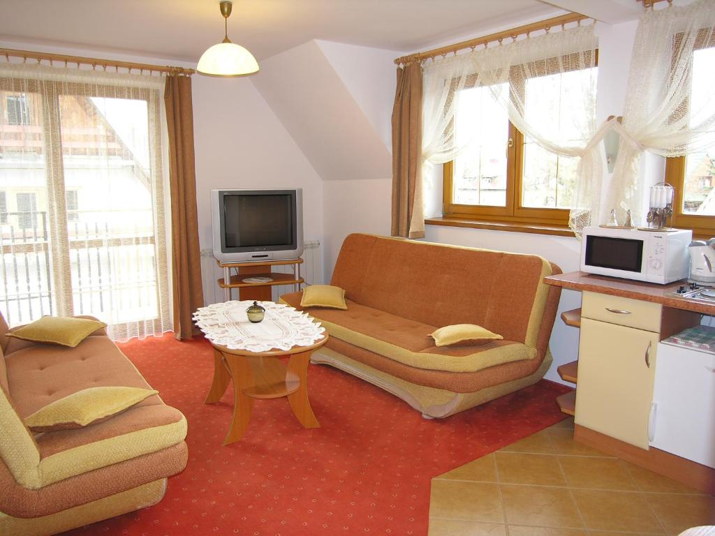 Двухместный (Номер-студио с мини-кухней и балконом), U Tomasza with parking