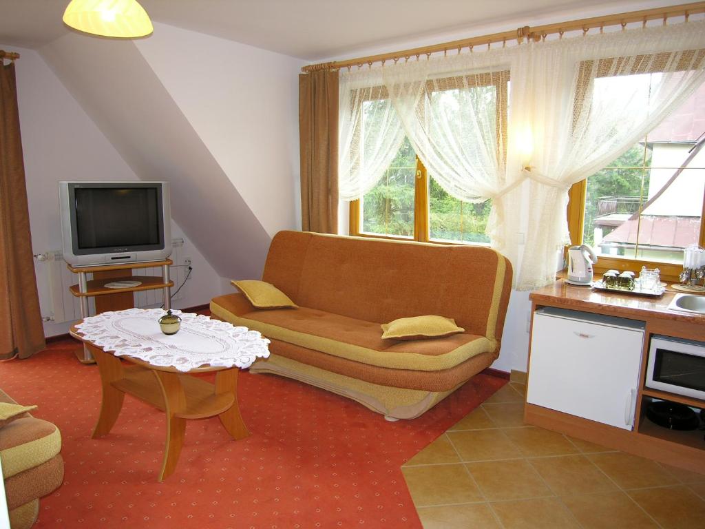 Двухместный (Номер-студио с мини-кухней и балконом), U Tomasza with parking