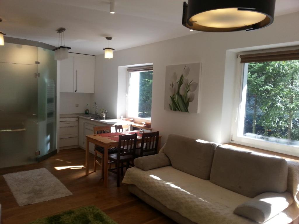 Двухместный (Номер-студио с мини-кухней и балконом), U Tomasza with parking