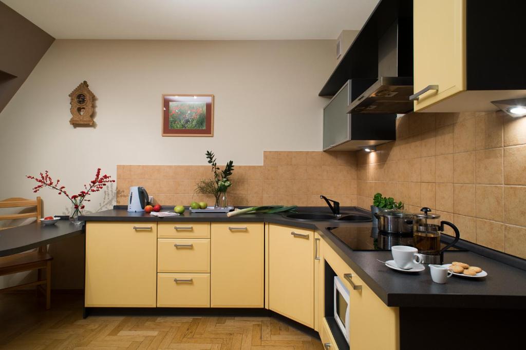 Апартаменты (Апартаменты с 2 спальнями, видом на горы и балконом), Apartamenty TWW Zakopane