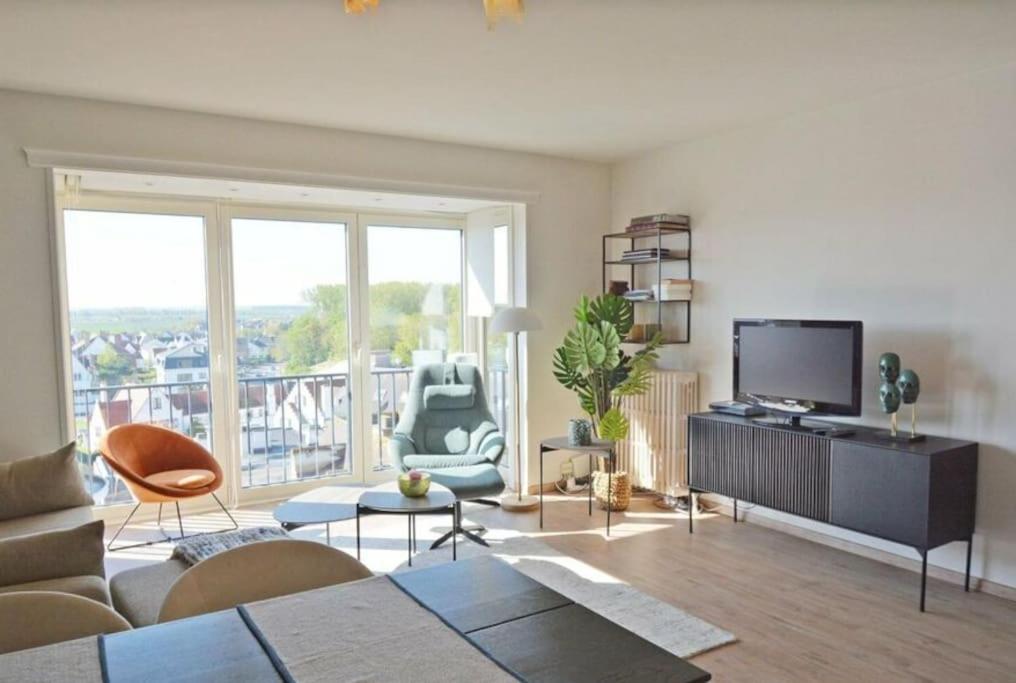 Zonnig appartement in Duinbergen