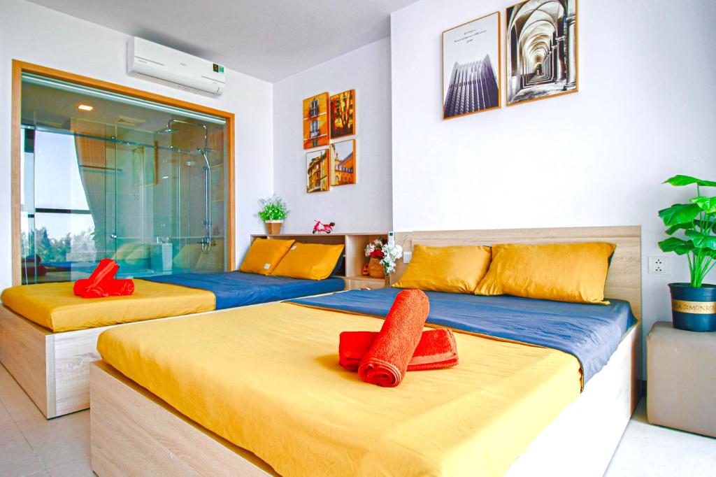 BeachSide Suites - CSJ Vũng Tàu Tower, Ocean-Sky View and BeachFont