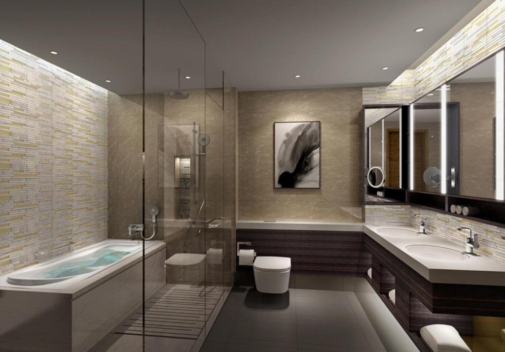 Апартаменты (Номер Делюкс с 1 спальней), Ascott Central Wuxi