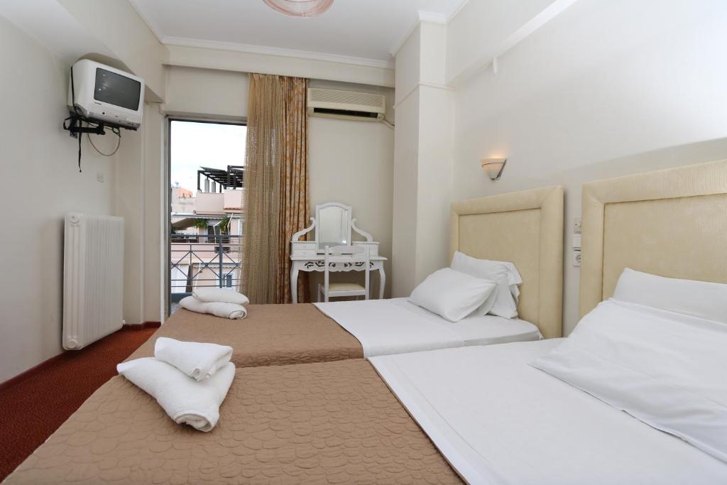 Двухместный (Двухместный номер с 2 отдельными кроватями), Athens Delta Hotel