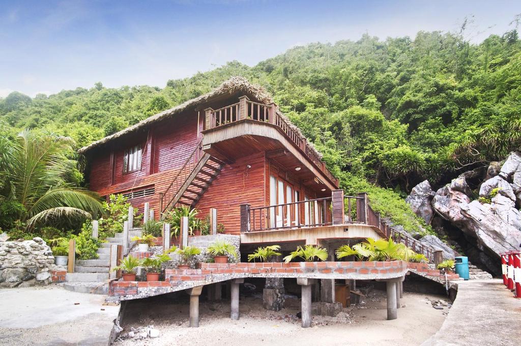 Двухместный (Двухместный номер Делюкс с 1 кроватью и видом на море), Monkey Island Resort