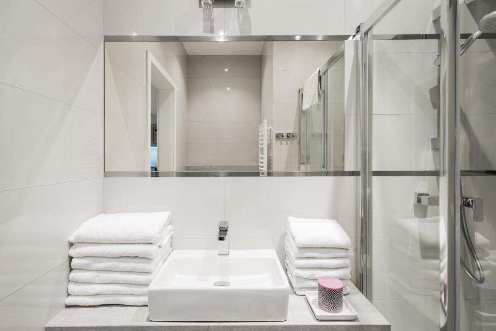 Апартаменты (Семейные апартаменты с 2 спальнями (6 взрослых)), 4Seasons﻿ Apartments Cracow