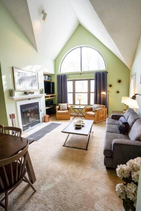 SKI-ON SKI-OFF Getaway at Winterplace - hot tubs, pool, fireplace image