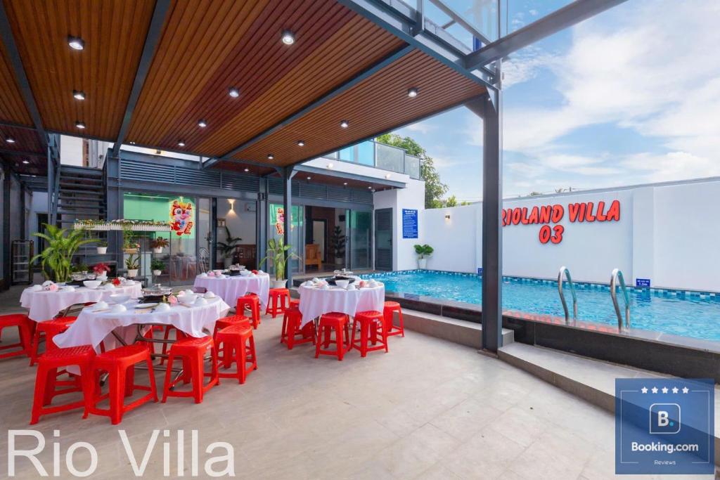 Rio Villa 3 - Cách Biển 100 Met - Free Bida - Karaoke - 6 Phòng Ngủ - Gần Biển Đi Bộ