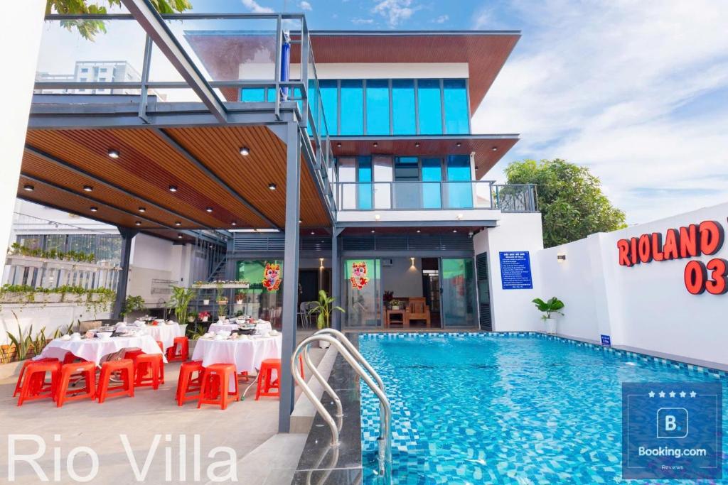 Rio Villa 3 - Cách Biển 100 Met - Free Bida - Karaoke - 6 Phòng Ngủ - Gần Biển Đi Bộ