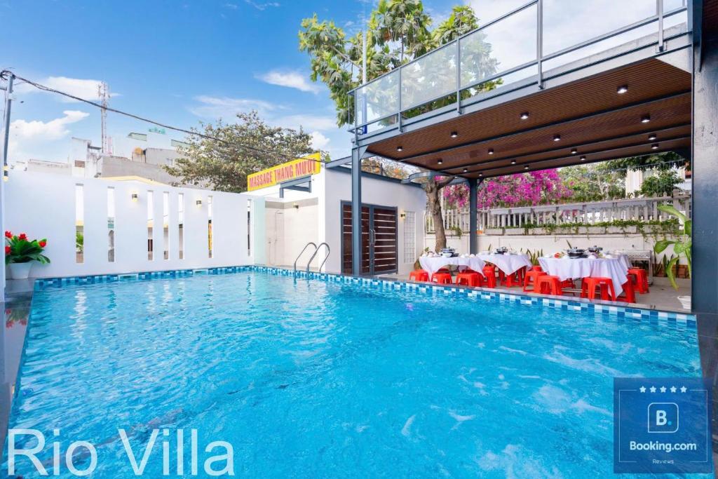 Rio Villa 3 - Cách Biển 100 Met - Free Bida - Karaoke - 6 Phòng Ngủ - Gần Biển Đi Bộ