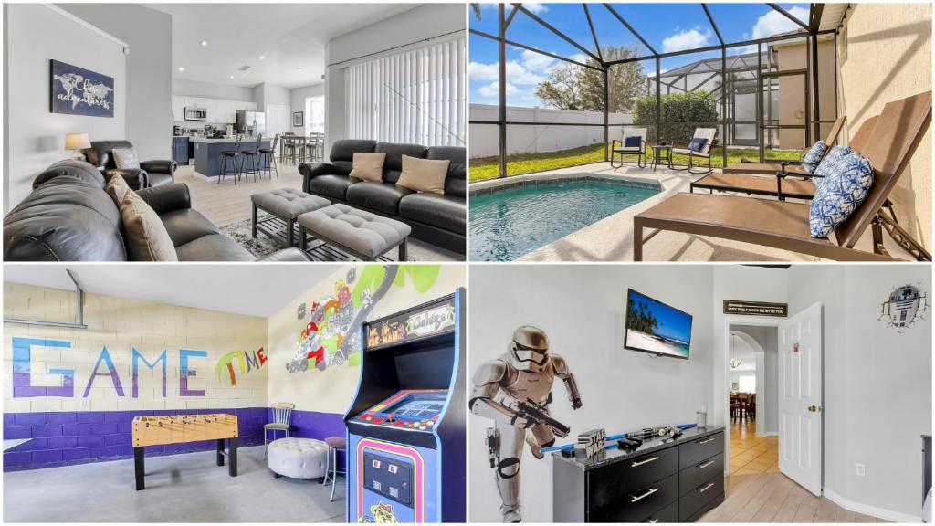 Sweet Retreat - Spacious 4 bed Windsor Palms resort home that's close to Disney image
