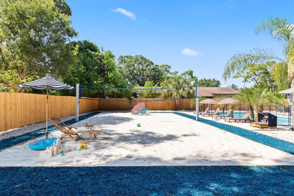 Urban Escape Artificial Beach W Volleyball Pit image