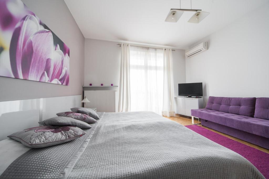 Апартаменты (Семейные апартаменты с 1 спальней (для 4 гостей)), 4Seasons﻿ Apartments Cracow