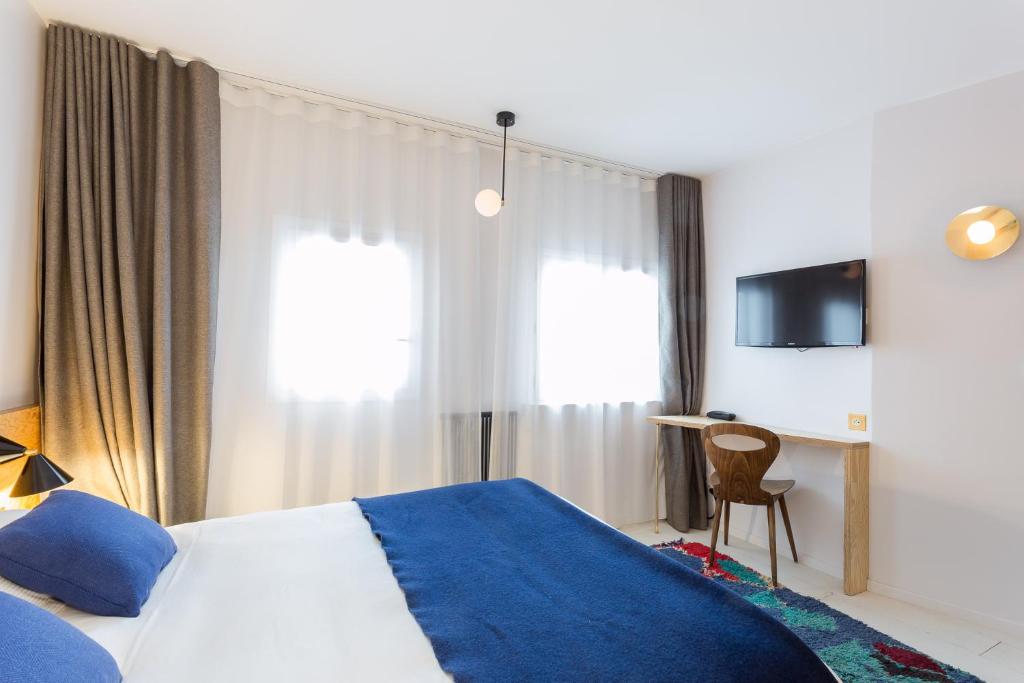 Одноместный (Одноместный номер), Hôtel Montholon
