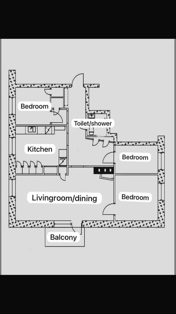 Ope 3 bedroom city apartment - Tap to explore photos