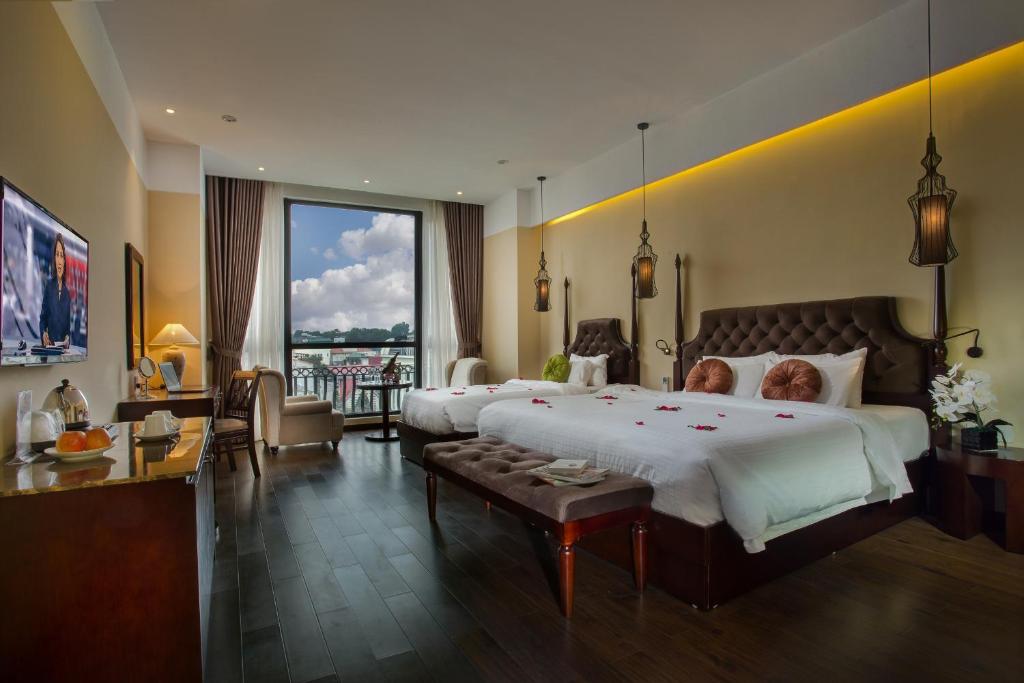 Двухместный (Люкс с видом на город), Hanoi Marvellous Hotel & Spa