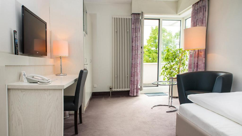 Одноместный (Стандартный одноместный номер), Fontana Hotel Wiesbaden