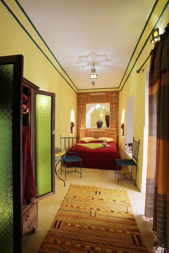 Двухместный (Улучшенный двухместный номер с 1 кроватью), Riad Zara Maison d'Hôtes