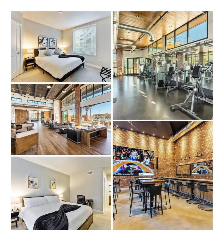 1min Delta Salt Palace King Bed Gym
