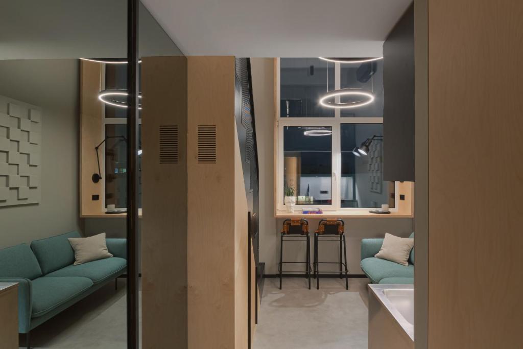 Stylish Designer Loft in Vilnius Trendiest District - Tap to explore photos