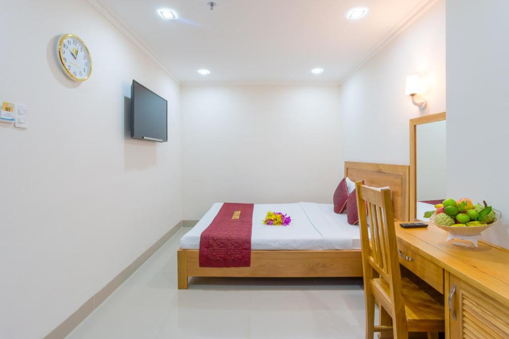 Двухместный (Стандартный двухместный номер с 1 кроватью), Thien Hai Hotel