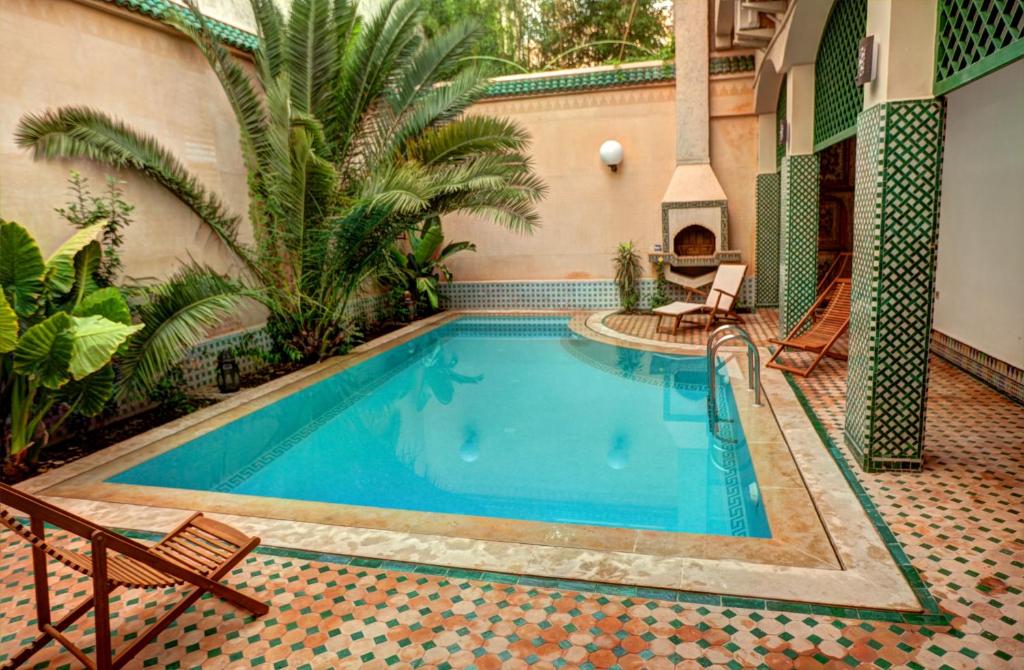 Апартаменты (Двухуровневые апартаменты с террасой), Riad Dar Ziryab