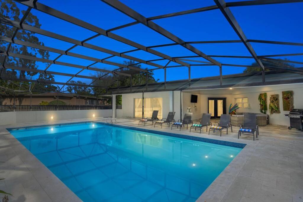 Luxury Ranch Master King Bed with heated Salted Pool image