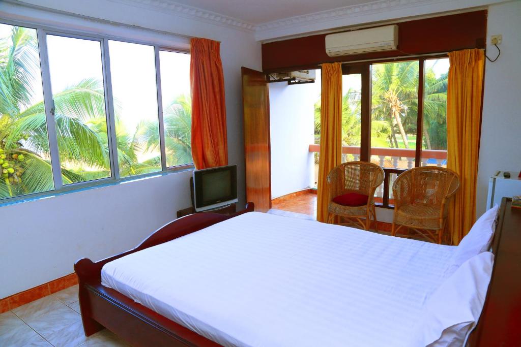 Двухместный (Двухместный номер Делюкс с 1 кроватью и видом на море), Topaz Beach Hotel