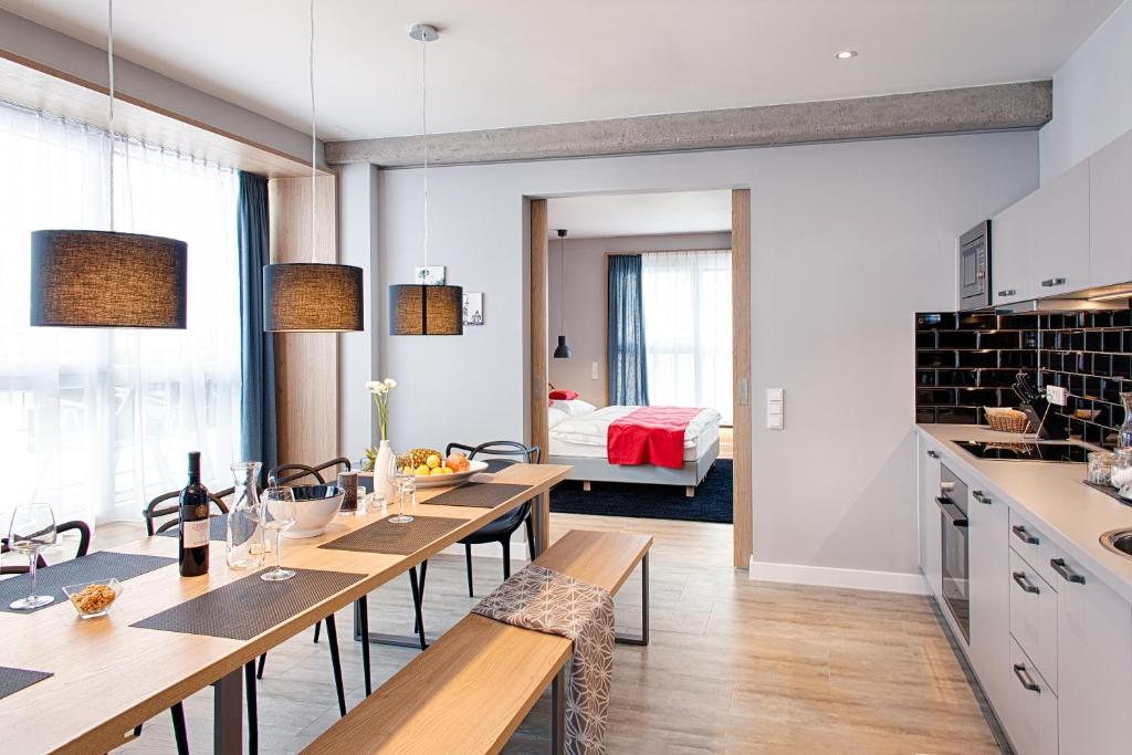 Апартаменты (Роскошные апартаменты с террасой (для 6 взрослых)), MLOFT Apartments München