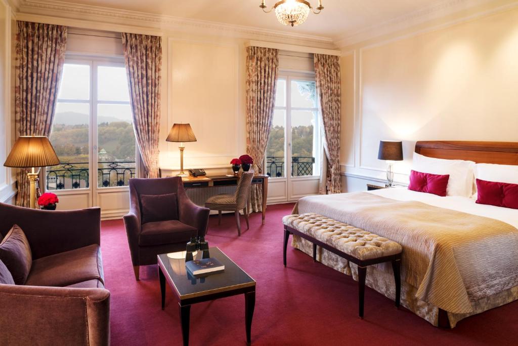 Двухместный (Двухместный номер Делюкс с 1 кроватью), Hotel Bellevue Palace Bern
