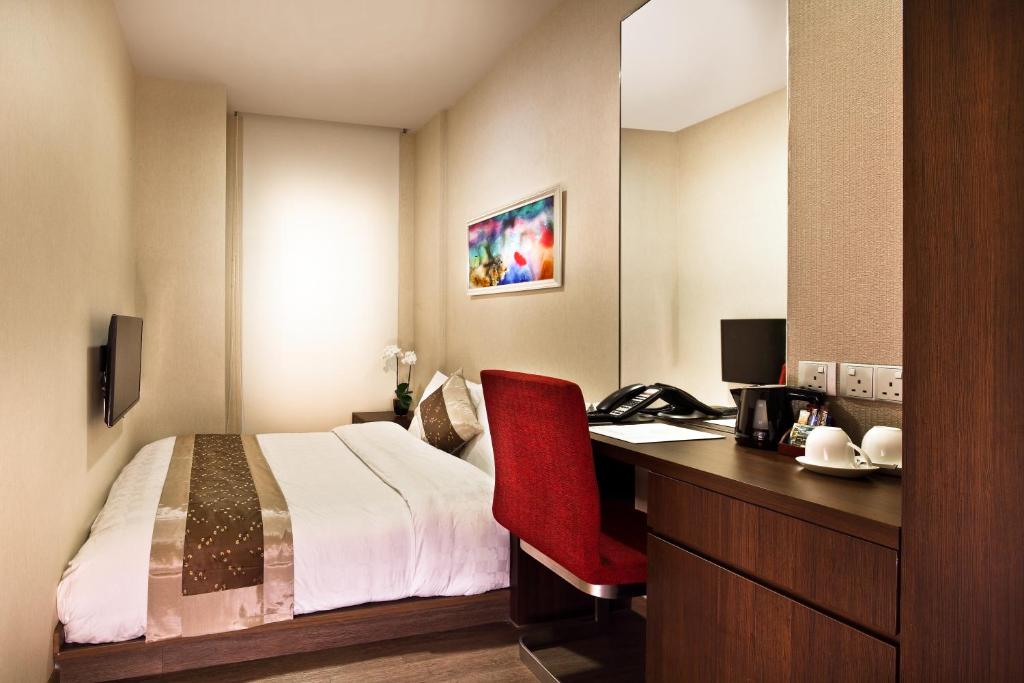 Двухместный (Улучшенный двухместный номер с 1 кроватью), Hotel Clover 5 HongKong Street