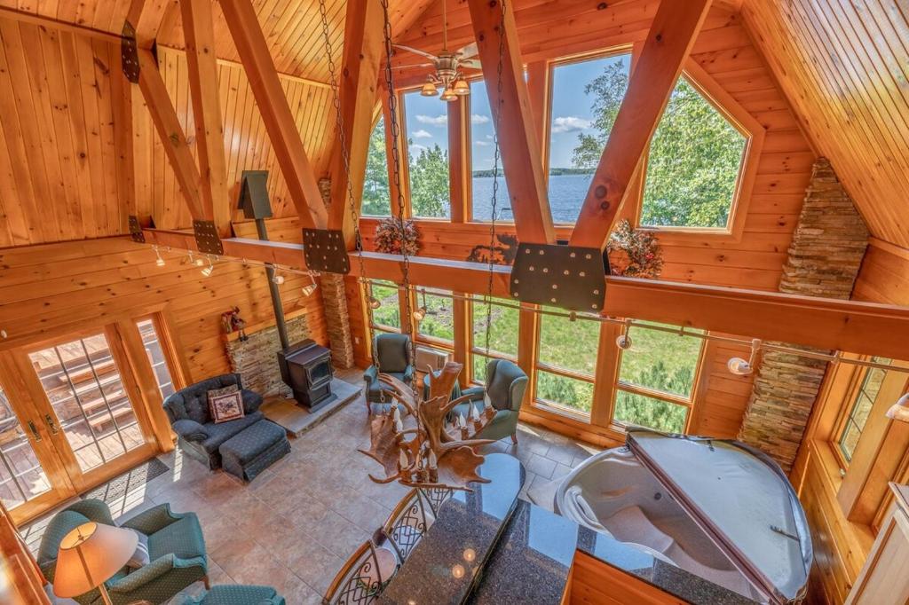 Modern Lakefront Cabin - Hot Tub - Stunning Views image