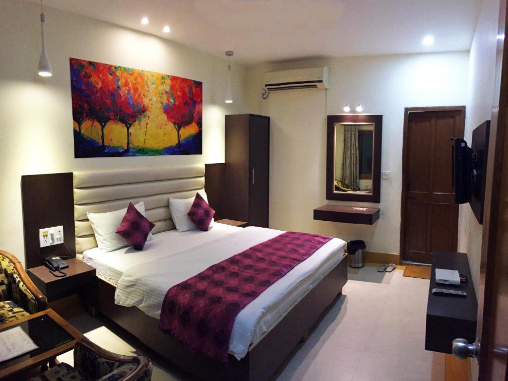 Двухместный (Двухместный номер Делюкс с 1 кроватью), Hotel Veenus International