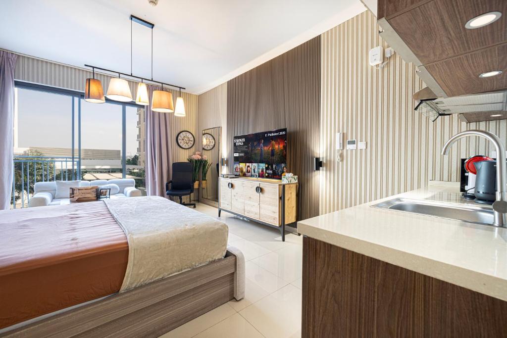 Sunset Escape With Pool View by Blue Cloud Holidays