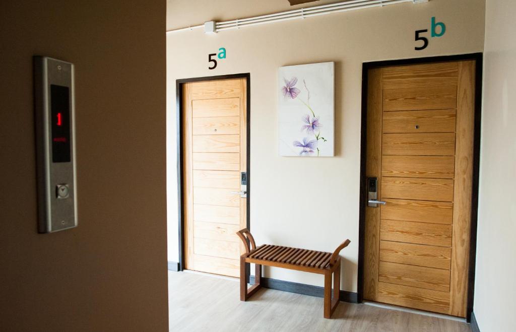Двухместный (Двухместный номер Делюкс с 2 отдельными кроватями), KENCOZY accommodation
