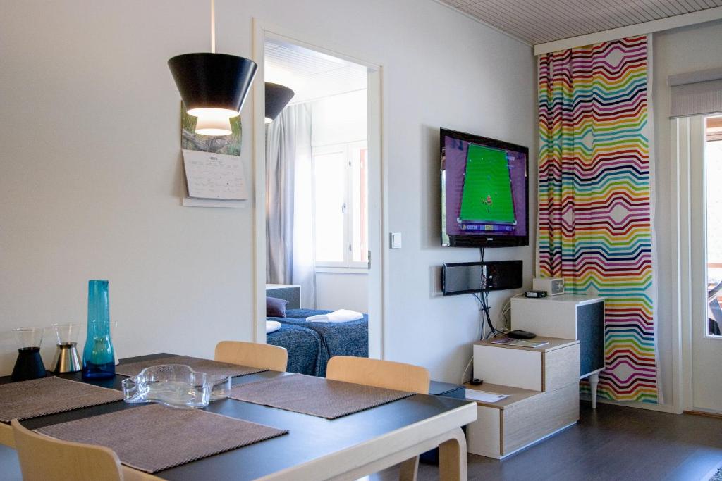 Апартаменты (One-Bedroom Apartment with Sauna - No Pets), IIDA Vuokatti