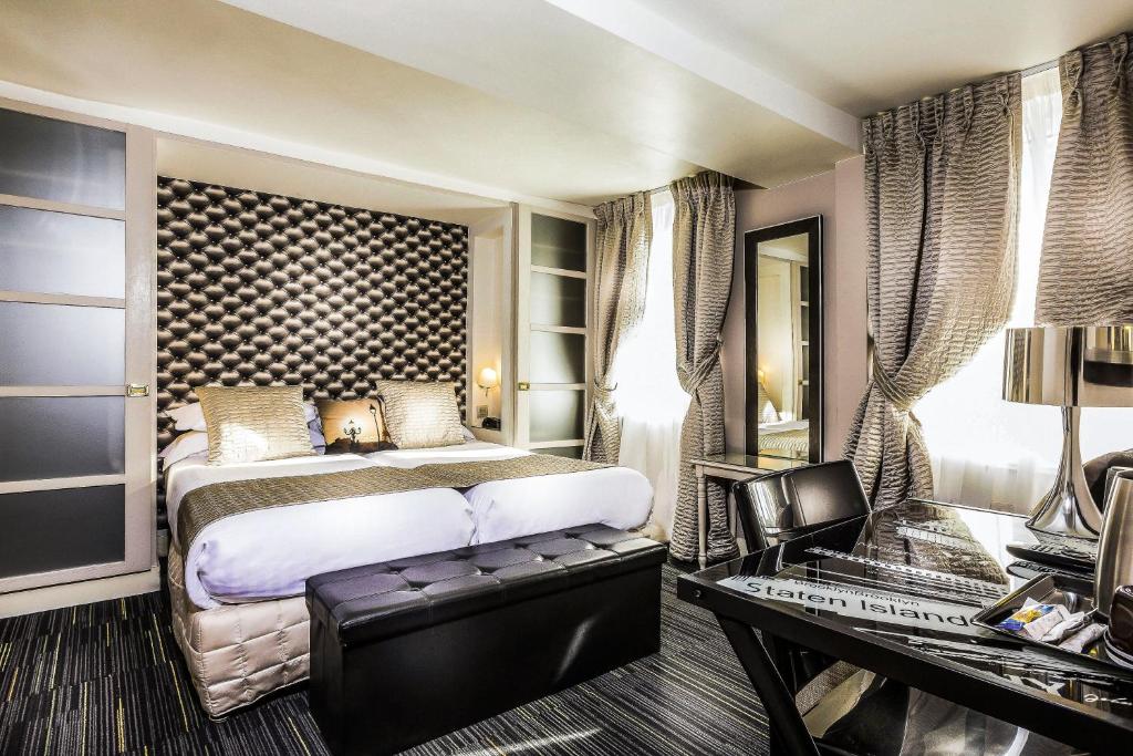 Двухместный (Двухместный номер с 2 отдельными кроватями), Hotel Ile de France Opéra