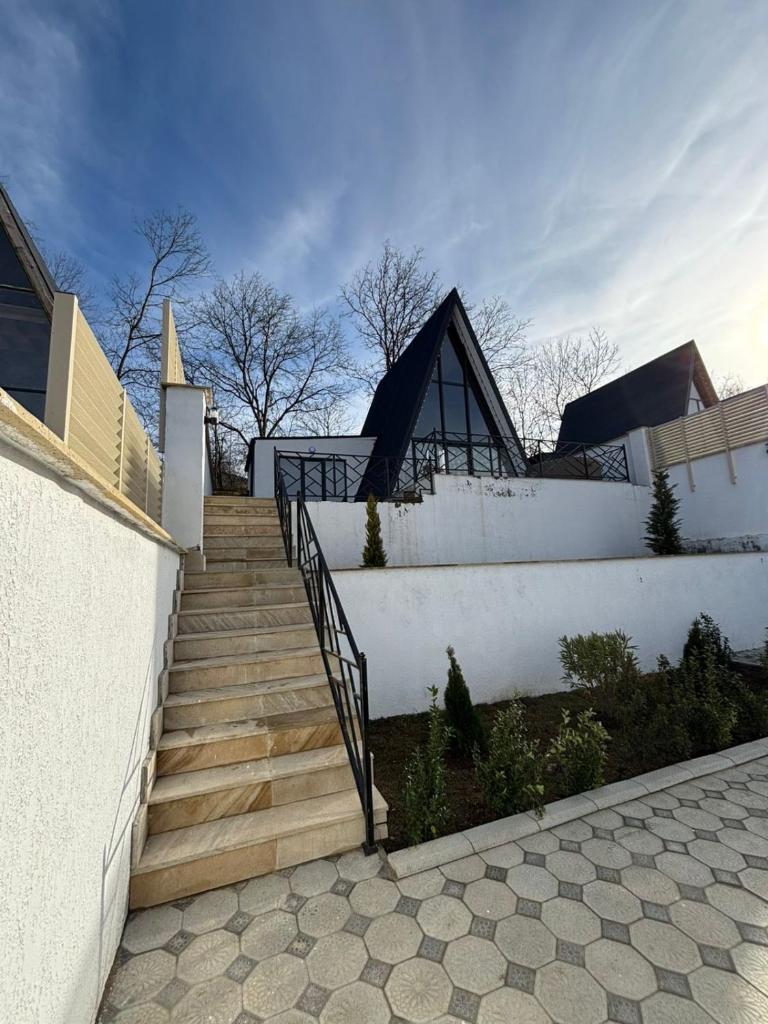 Cozy villa in snowy forest photo 4