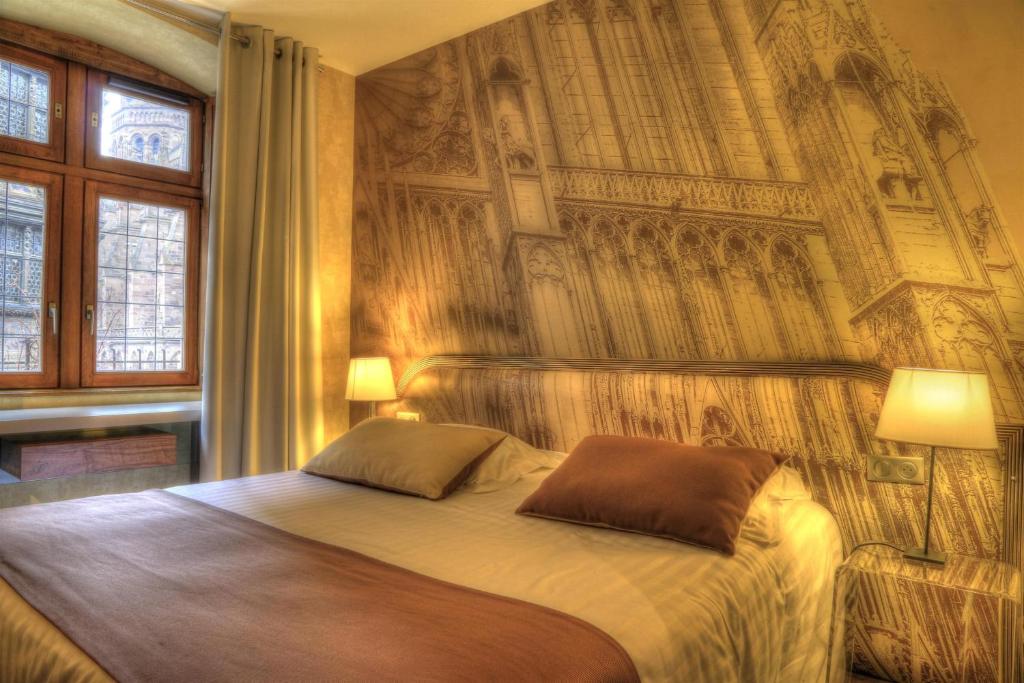 Двухместный (Двухместный номер с 1 кроватью и видом на собор), Hotel Cathédrale