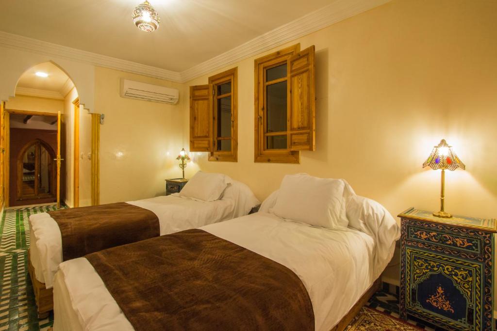 Четырехместный (Двухуровневый четырехместный номер), Riad Amira Victoria