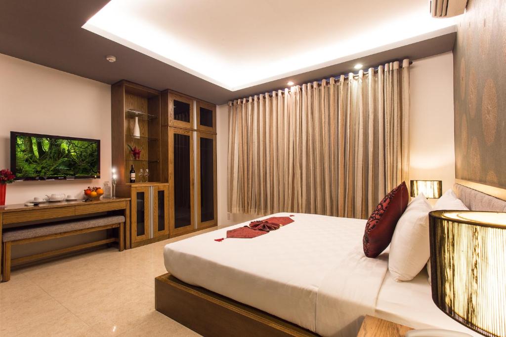 Двухместный (Двухместный номер Делюкс с 1 кроватью), Valentine Hotel