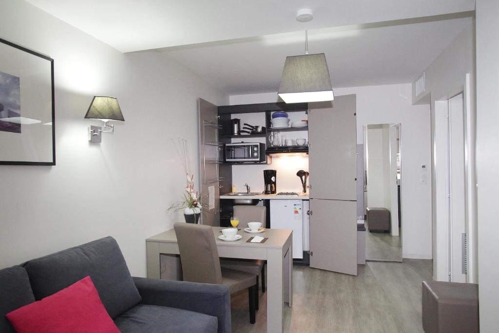 Апартаменты (Апартаменты с 1 спальней (для 4 взрослых)), Appart'Hotel Odalys Green Marsh
