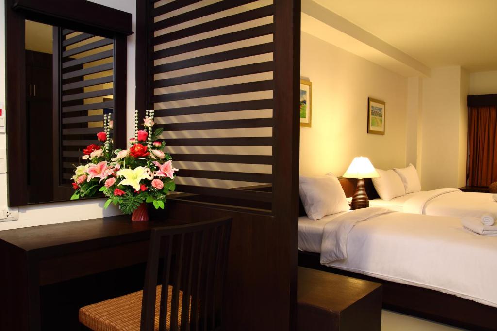 Трехместный (Трехместный номер Делюкс), The White Pearl Hotel