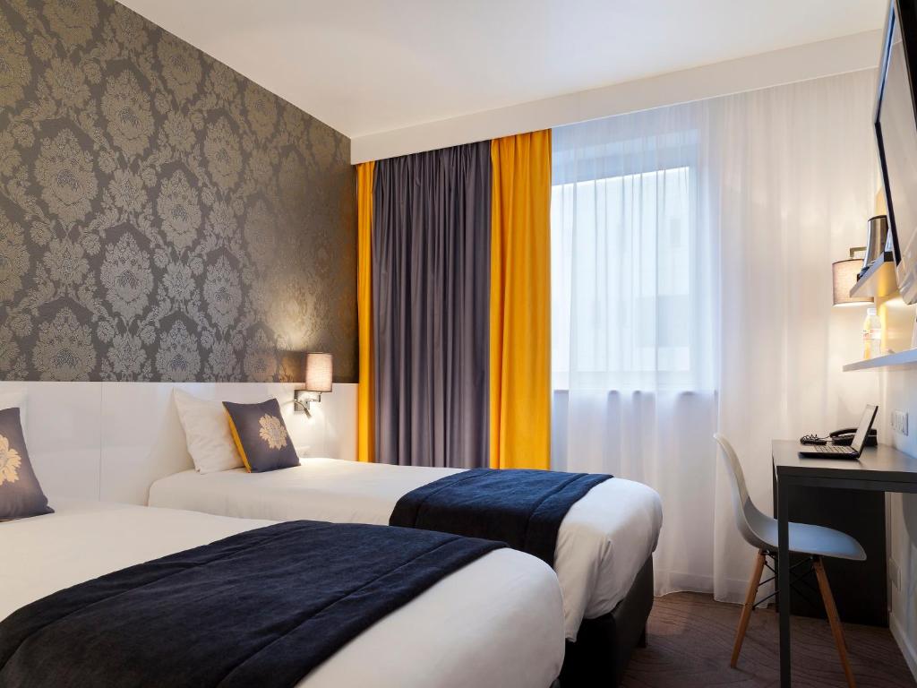 Двухместный (Двухместный номер с 2 отдельными кроватями), Hotel Kyriad Tours St Pierre des Corps Gare
