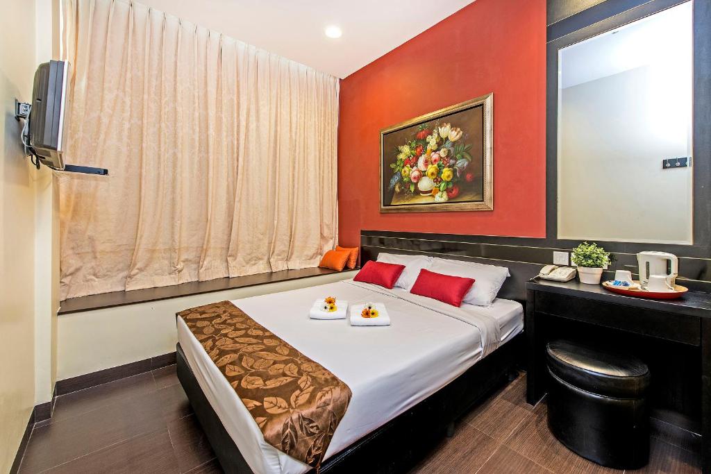 Двухместный (Улучшенный двухместный номер с 1 кроватью), Hotel 81 Kovan