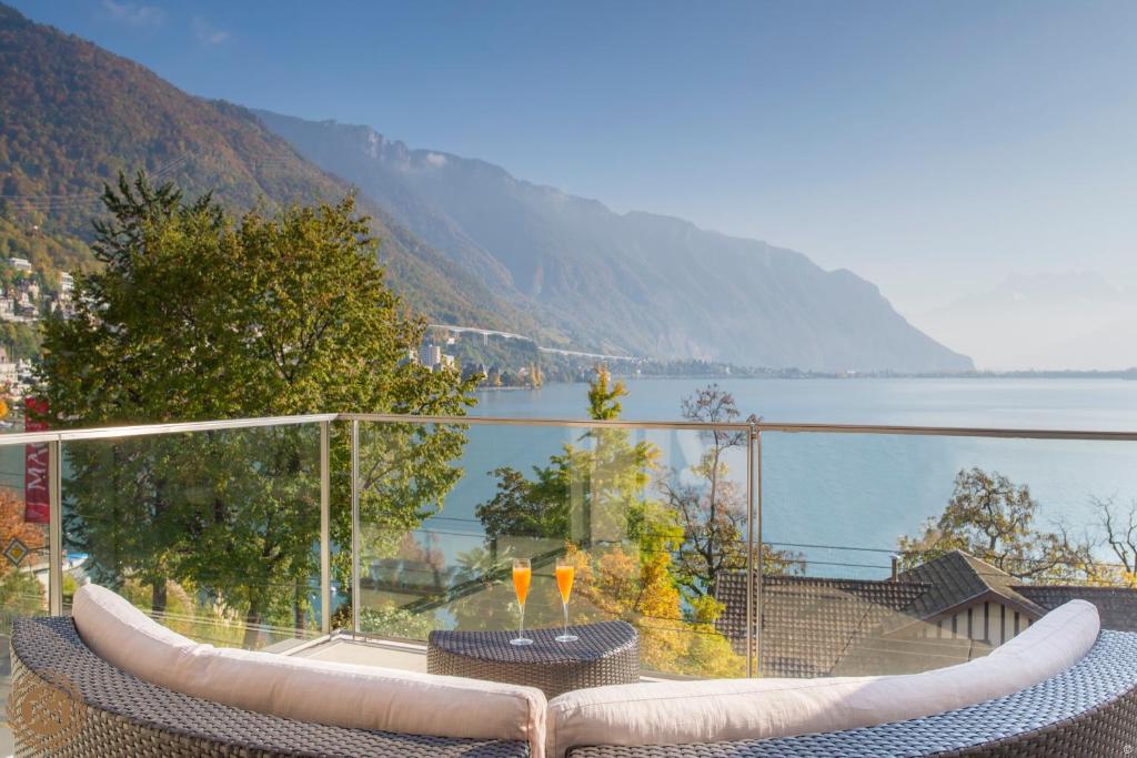 Апартаменты (Апартаменты с 1 спальней), Les Résidences du National de Montreux